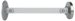 7in Magnetic Door Holder Extension Bar
