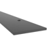 Black 2in Overlapping Astragal 84in Tall, Black Suede Powder Coat BSP