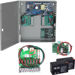 KIT - 6 Amp Power Supply, Fused 8 Zone Option Board, Battery Backup Kit, with 2 Each 7 Amp Hour Batteries,12/24VDC Field Selectable