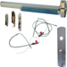 KIT - CVC (Concealed Vertical Cable) Grooved Exit Device, 990 Nightlatch Trim (Requires Rim Cylinder), 48in x Up to 96in, Hex Dogging, Grade 1, 626/US26D Satin Chrome