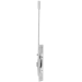 Manual Flush Bolt, 18in Extension Rod, 1-1/8in Depth x 1in Wide x 6-3/4in Face, 626/US26D Satin Chrome