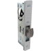 1-1/8in Backset Hookbolt, 1in x 6-7/8in Flat Faceplate, Fits Glass Aluminum Doors, 628/US28 Aluminum Clear Anodized