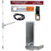 KIT - Exit Alarm, SVR Surface Vertical Rod Exit Device, Blank Escutcheon x Dane Lever Trim 510L-BE, 36in x 96in, Less Dogging, RHR Right Hand Reverse/Reversible, Grade 1, 626/US26D Satin Chrome