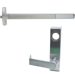 KIT - Fire Rated Narrow Stile Rim Exit Device, Escutcheon x Dane Lever Trim 712L, 48in, Less Dogging, LHR Left Hand Reverse/Reversible Handing, 299F Strike, UL, Grade 1, 626/US26D Satin Chrome