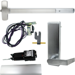 KIT - RX Request to Exit, MEL Motorized Electric Latch Retraction, Fire Rated, CVR Concealed Vertical Rod Exit Device, Blank Escutcheon x Dane Lever Trim 510L-BE, 36in x 96in, RHR Right Hand Reverse/Reversible, 24VDC @ 1 Amp, Grade 1, 626/US26D Satin Chrome
