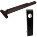 KIT - Narrow Stile CVR Concealed Vertical Rod Exit Device, Escutcheon Nightlatch Trim 718C Less Pull, 36in x 96in, Hex Dogging, Reversible Handing, Includes 4188 and 2130 Strikes, Grade 1, 710/313 Dark Bronze