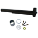 KIT - Rim Exit Device, 110MD NL-OP Nightlatch Cylinder Assembly Trim, Optional Pull, 48in, Hex Dogging, Grade 1,710/313AN Dark Bronze Anodized