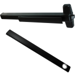KIT - Cylinder Dogging, Rim Exit Device, Exit Only No Trim, 36in, Grade 1, 711/315 Flat Black