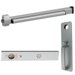 KIT - Alarmed Rim Exit Device, 230TP Thumb Piece Trim, 36in, Grade 1, 689/SP28 Powder-Coated Aluminum
