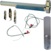 KIT - Fire-Rated, CVC (Concealed Vertical Cable) Grooved Exit Device, 990 Dummy Pull Trim, 48in x Up to 96in, No Dogging, Grade 1, 626/US26D Satin Chrome