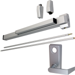 KIT - SVR Surface Vertical Rod Exit Device, 230L Lever Trim, RHR Right Hand Reverse/Reversible Handing, 36in x 84in, Hex Dogging, Grade 1, 689/SP28 Powder-Coated Aluminum