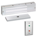 1650lbs EM Lock, Single Door Electromagnetic Lock, Visual Status Indicator (LED), UL 294 Listed, Grade 1, 628/US28 Satin Aluminum