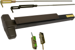 CVR (Concealed Vertical Rod) Smooth Exit Device, Exit Only No Trim, 36in x 84in, Hex Dogging, Grade 1, 710/313AN Dark Bronze Anodized