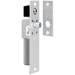 Electric Concealed Mortised Deadbolt Right Angle Bolt, Dual Voltage 12/24VDC, Fail Safe, 628/US28 Satin Aluminum
