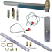 KIT - CVC (Concealed Vertical Cable) Grooved Exit Device, CD (Cylinder Dogging, Requires 1-1/4in Mortise Cylinder), 990 Dummy Pull Trim, 48in x Up to 96in, Grade 1, 626/US26D Satin Chrome