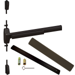 KIT - LD (Less Dogging), SVR (Surface Vertical Rod) Smooth Exit Device Only, No Trim, 48in x 84in, Grade 1, 710/313AN Dark Bronze Anodized
