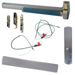 KIT - CVC (Concealed Vertical Cable) Smooth Exit Device, LD (Less Dogging), 990 Dummy Pull Trim, 36in x Up to 96in, Grade 1, 626/US26D Satin Chrome