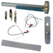 KIT - CVC (Concealed Vertical Cable) Grooved Exit Device, LD (Less Dogging), 990 Nightlatch Trim (Requires Rim Cylinder), 36in x Up to 96in, Grade 1, 626/US26D Satin Chrome