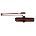 Surface Door Closer, Less Cover, Regular/Parallel Arm (Tri-Pack), Adjustable Spring 2- 5, Grade 1, 690/DKBZ Painted Dark Bronze