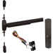 KIT - RX (Request to Exit Switch), SVR (Surface Vertical Rod) Smooth Exit Device, 990 Dummy Pull Trim, 36in x 84in, Grade 1, 710/313AN Dark Bronze Anodized