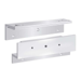 Top Jamb Z Bracket Mounting Kit for E1200 Maglock, 628/US28 Satin Aluminum