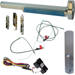 KIT - CVC (Concealed Vertical Cable) Grooved Exit Device, RX (Request to Exit Switch), 990 Dummy Pull Trim, 36in x Up to 96in, Hex Dogging, Grade 1, 626/US26D Satin Chrome