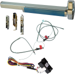 KIT - CVC (Concealed Vertical Cable) Grooved Exit Device, RX (Request to Exit Switch), Exit Only No Trim, 48in x Up to 96in, Hex Dogging, Grade 1, 626/US26D Satin Chrome