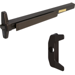 KIT - Narrow Stile Rim Exit Device, 386NL Nightlatch Trim, LHR Left Hand Reverse, 36in, Hex Dogging, Grade 1, 710/313AN Dark Bronze Anodized
