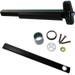 KIT - Cylinder Dogging, SVR Surface Vertical Rod Exit Device, 110MD NL-OP Nightlatch Cylinder Assembly Trim, Optional Pull, 36in x 84in, Grade 1, 711/315 Flat Black