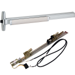 KIT - EL Electric Latch Retraction, Narrow Stile Rim Exit Device, Exit Only No Trim, 36in, Grade 1, 626/US26D Satin Chrome