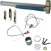 KIT - Fire-Rated, CVC (Concealed Vertical Cable) Smooth Exit Device, 110MD-NL-OP Nightlatch Trim (Requires Rim Cylinder), 48in x Up to 96in, No Dogging, Grade 1, 626/US26D Satin Chrome