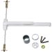 KIT - Fire-Rated (No Dogging), CVR (Concealed Vertical Rod) Grooved Exit Device, 110MD-NL-OP Nightlatch Trim (Requires Rim Cylinder), 36in x Adjustable (Heights Up to 120in), Grade 1, 626/US26D Satin Chrome
