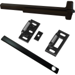 KIT - Cylinder Dogging, Rim Exit Device, Exit Only No Trim, 48in, 264 Roller Strike, Grade 1, 710/313AN Dark Bronze Anodized