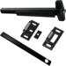 KIT - Cylinder Dogging, Rim Exit Device, Exit Only No Trim, 36in, 264 Roller Strike, Grade 1, 711/315 Flat Black