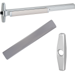 KIT - Less Dogging, Narrow Stile Rim Exit Device, 388 NL-OP Nightlatch Trim Optional Pull, 36in, Grade 1, 626/US26D Satin Chrome