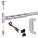 KIT - 75 Series Narrow Stile Fire-Rated, CVR (Concealed Vertical Rod) Exit Device, RX (Request to Exit Switch), 386DT Dummy Pull Trim, 48in x Up to 96in, No Dogging, Grade 1, 626/US26D Satin Chrome