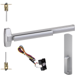 KIT - Fire-Rated, CVR (Concealed Vertical Rods) Exit Device, RX (Request to Exit Switch), 785DT Dummy Pull Trim, 36in x Up to 96in, No Dogging, Grade 1, 626/US26D Satin Chrome