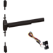 KIT - Fire-Rated (No Dogging), RX (Request to Exit Switch), SVR (Surface Vertical Rod) Smooth Exit Device Only, No Trim, 48in x 84in, Grade 1, 710/313AN Dark Bronze Anodized