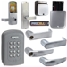 KIT - Multi-Technology Reader and Keypad Stand Alone Classroom/Storeroom, Mortise Lock, Athens Lever, Key-in-Lever, Less Cylinder, 8AA Battery Kit, 2-3/4in Backset, UL, ANSI Strike, Field Reversible Handing, Grade 1, 626/US26D Satin Chrome