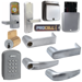 KIT - Multi-Technology Reader and Keypad Stand Alone Classroom/Storeroom, Mortise Lock, Athens Lever, Key-in-Lever, 6-Pin C Keyway (0-Bitted Brushed Chrome Cylinder 626), 8AA Battery Kit, 2-3/4in Backset, UL, ANSI Strike, Field Reversible Handing, Grade 1, 626/US26D Satin Chrome