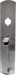 Thumb Piece Trim, Pull Handle, Thumb Piece on Plate for 98-99 Rim and Vertical Rod Exits, 626/US26D Satin Chrome