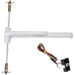 KIT - Fire-Rated, CVR (Concealed Vertical Rod) Smooth Exit Device, RX (Request to Exit Switch), Exit Only No Trim, 36in x Up to 96in, No Dogging, Grade 1, 626/US26D Satin Chrome