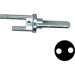 CLX3300 Mechanical Functions Tailpiece, Corbin Russwin LFIC Tailpiece Pack, 6 or 7 Pin, 1-3/8in - 2in Door