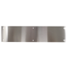 Push Plate 4in x 16in, Square Corner, .050in Thick, 630/US32D Stainless Steel
