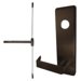 KIT - SVR Surface Vertical Rod Exit Device, Escutcheon x Dane Lever Nightlatch Trim 510L-NL, 48in x 96in, Hex Dogging, LHR Left Hand Reverse/Reversible, Grade 1, 710/313AN Dark Bronze Anodized