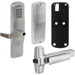 KIT - Standalone Keypad Classroom/Storeroom Exit Trim for SVR (Surface Vertical Rod) Exit Devices, Manually Programmed, Rhodes Lever, Key-in-Lever, Less Cylinder, Grade 1, 626/US26D Satin Chrome