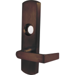 06 Nightlatch Lever Trim for 98/99 Rim and Vertical Rod Exits, RHR Right Hand Reverse/Reversible Handing, 613/US10B Satin Bronze-Oil Rubbed