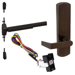 KIT - RX (Request to Exit Switch), SVR (Surface Vertical Rod) Smooth Exit Device, 996L-DT-06 Dummy Lever Trim, LHR Left Hand Reverse/Reversible Handing, (Snap Ring Tool Needed), 36in x 84in, Grade 1, 710/313AN Dark Bronze Anodized