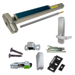 KIT - SVR (Surface Vertical Rod) Smooth Exit Device, 996L-DT-06 Dummy Lever Trim, RHR Right Hand Reverse/Reversible Handing, (Snap Ring Tool Needed), Less Bottom Rods, 48in x 84in, Hex Dogging, Grade 1, 626/US26D Satin Chrome