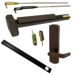 KIT - Cylinder Dogging, CVR Concealed Vertical Rod Exit Device, 996L-DT-06 Dummy Lever Trim, RHR Right Hand Reverse/Reversible Handing, 36in x up to 100in, Grade 1, 710/313AN Dark Bronze Anodized